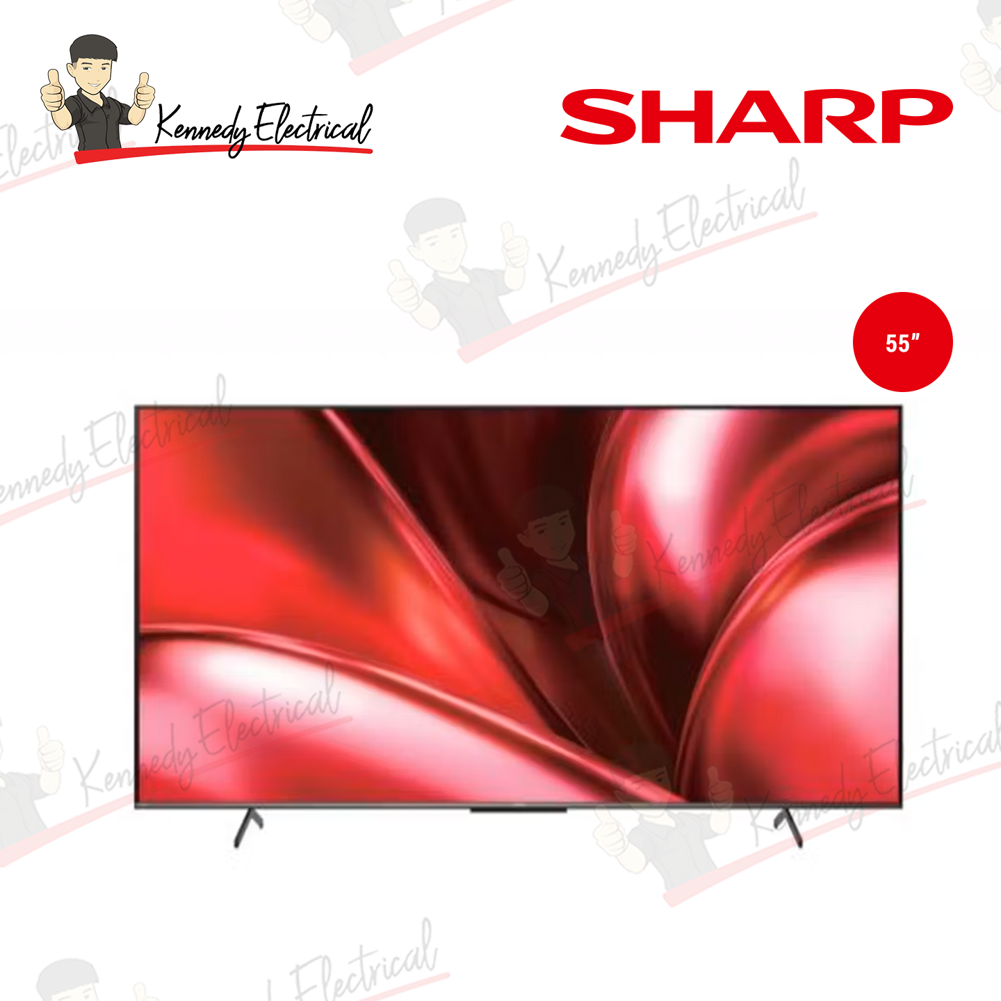 Sharp 55" 4K UHD QLED 120Hz Google TV (4TC55GN7000X)