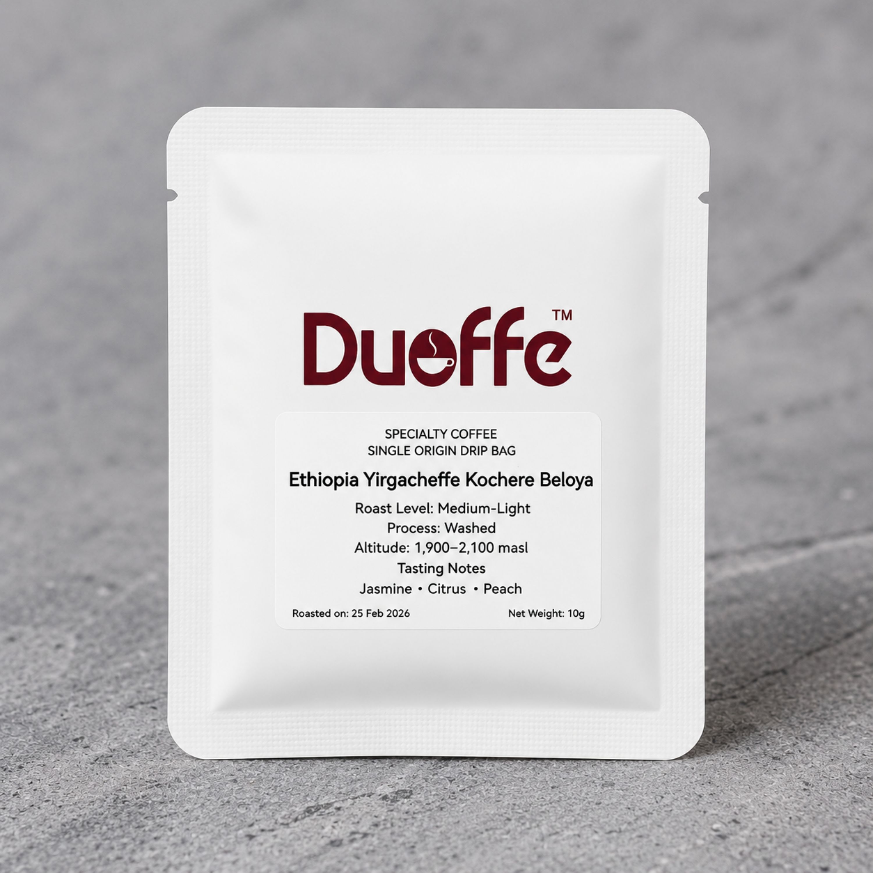 Ethiopia Yigarcheffe Kochere Beloya (Drip Bag)