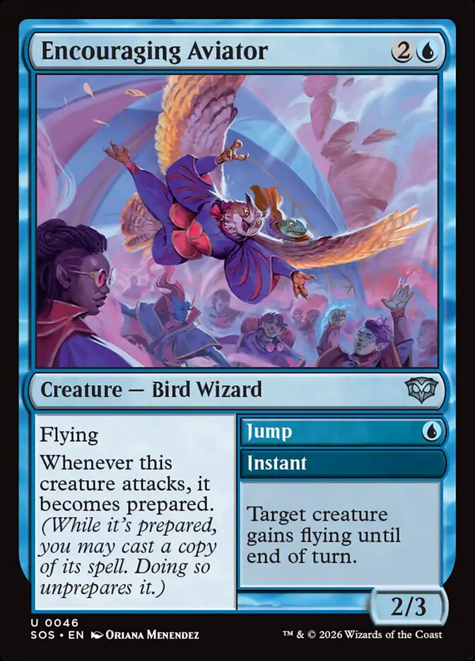 [EN] [Foil] Encouraging Aviator // Jump [SOS-046] U