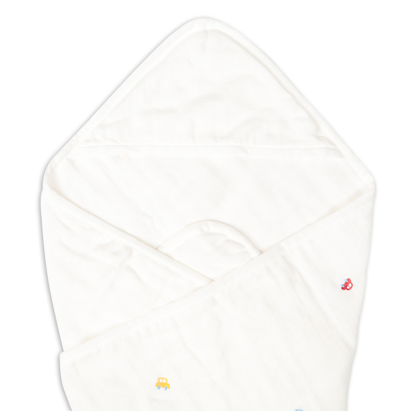 🇯🇵預訂 日本直送🇯🇵車車刺繡棉紗包被襁褓