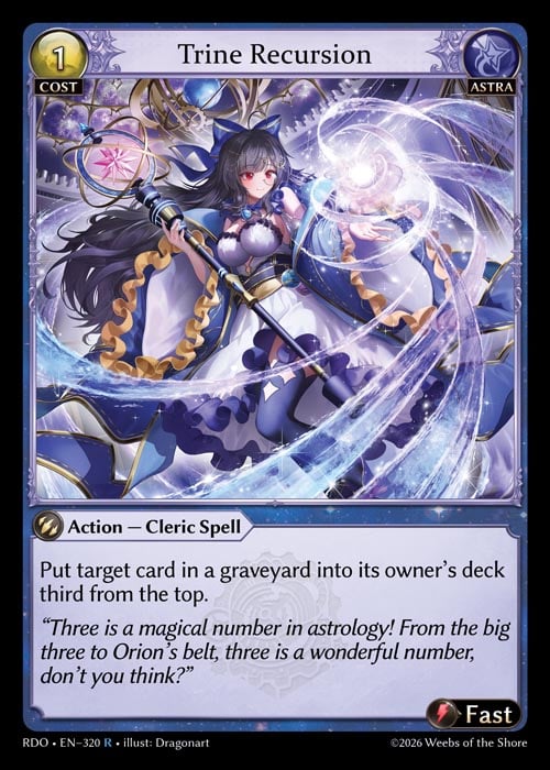Trine Recursion / RDO-320 (R)