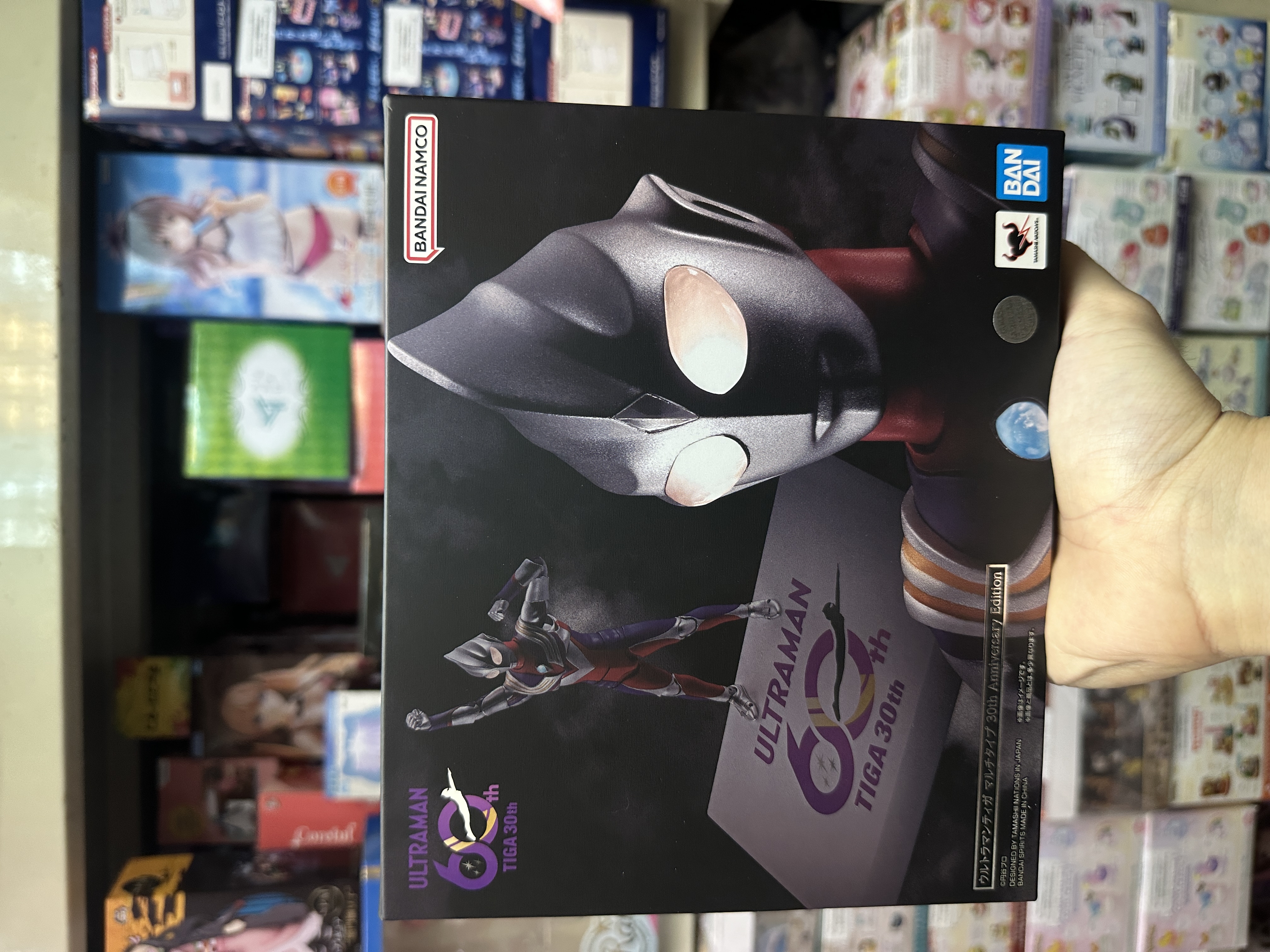 現貨 Bandai SHF 真骨雕 超人迪加 30週年