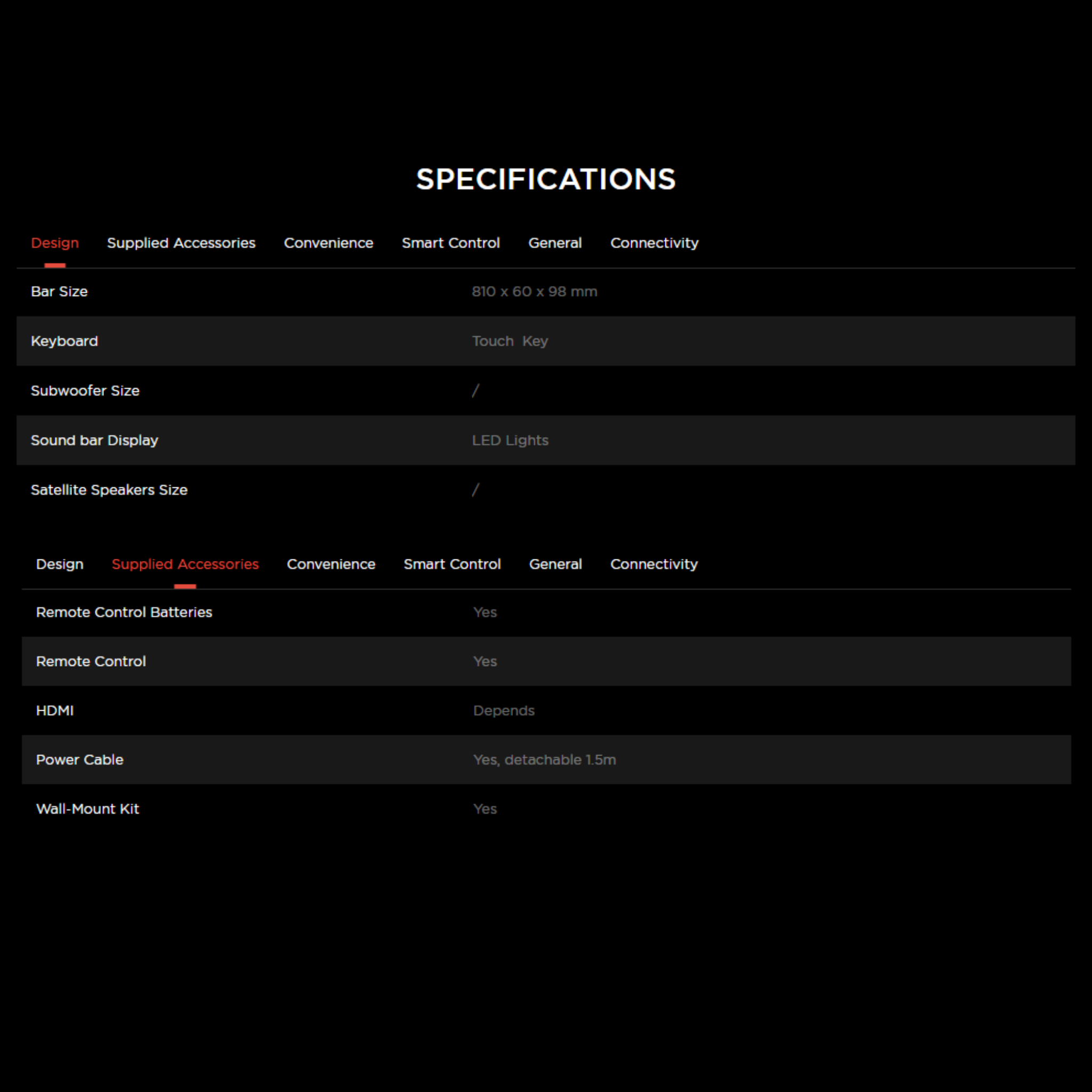 TCL S45H 2.0Ch Pro Soundbar Deep Bass (S45H)