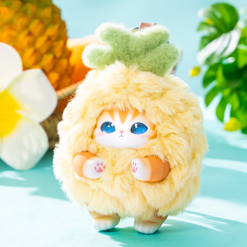  🌸 【預訂】Kiramekko 貓貓生果系列公仔掛飾(隨機) - Mofusand 18/9新品