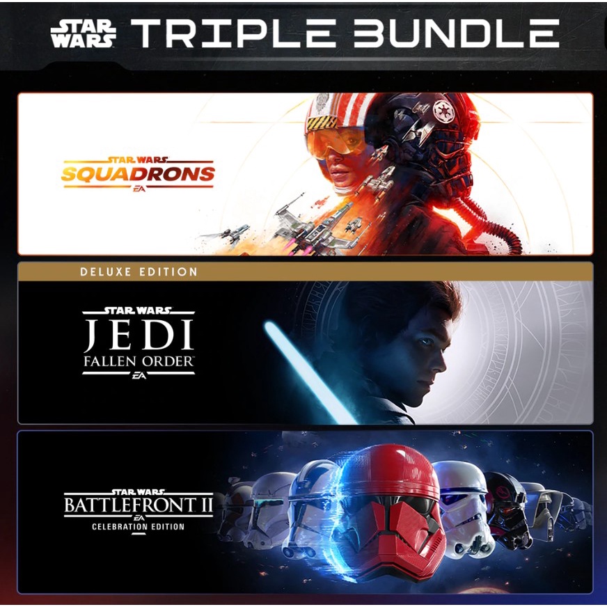 (🔥FLASH SALE🔥) Star Wars Triple Bundle (PS4 & PS5) Digital Download