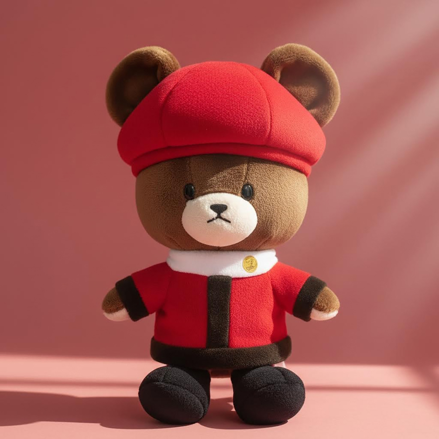 The Bears' School - 軟綿綿公仔 (紅色帽子款)