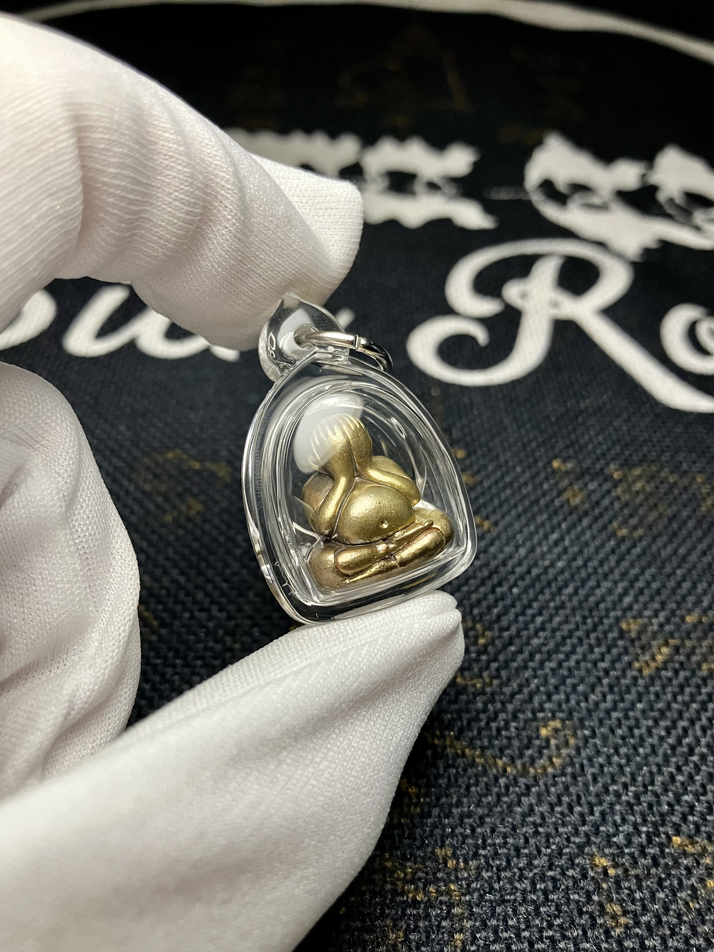 龍婆通丹  佛曆2561  錢來到  必打佛  九寶銅版本｜附光學級高透防水殼