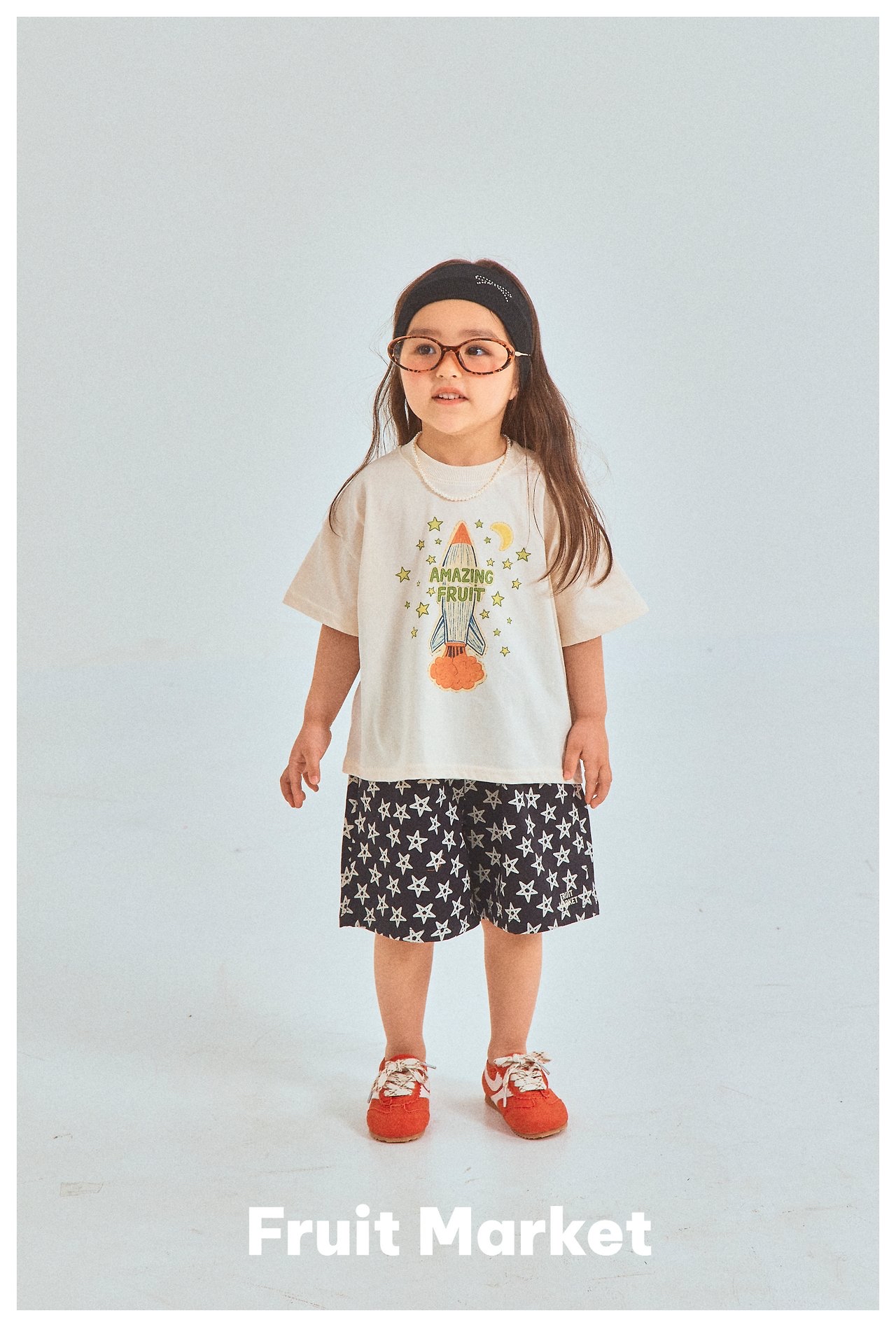 Fruit | Amazing T-shirt (Black/Ivory M100-110/L(110-120)
