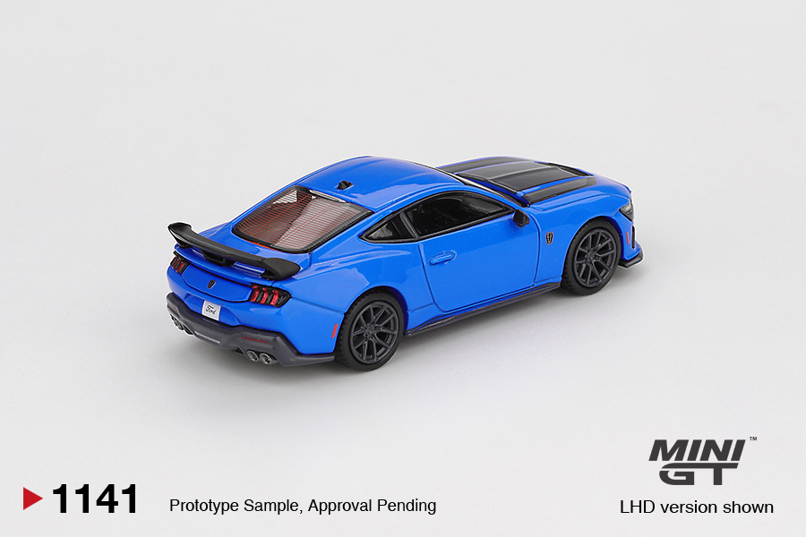 【現貨】MINI GT 1141 Ford Mustang Dark Horse Grabber Blue 抓馬藍 MINIGT
