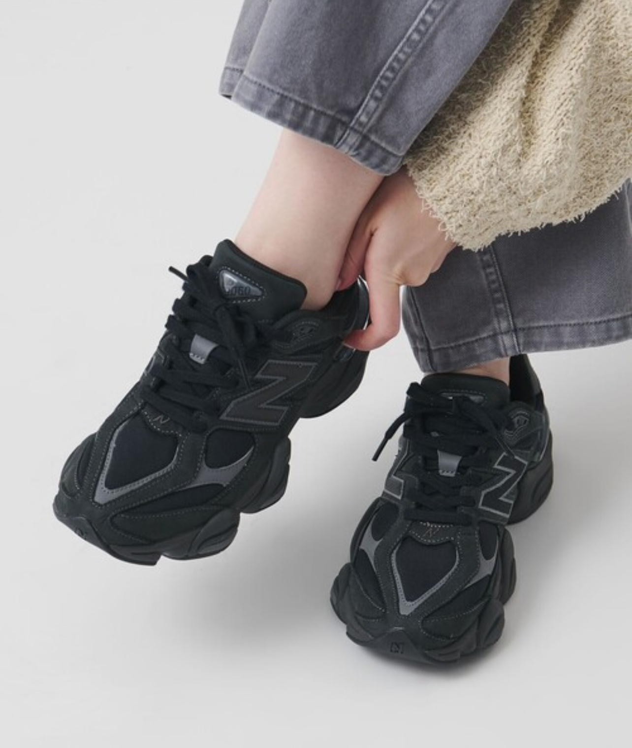 U906079E New balance 9060 Mono Black U906079E