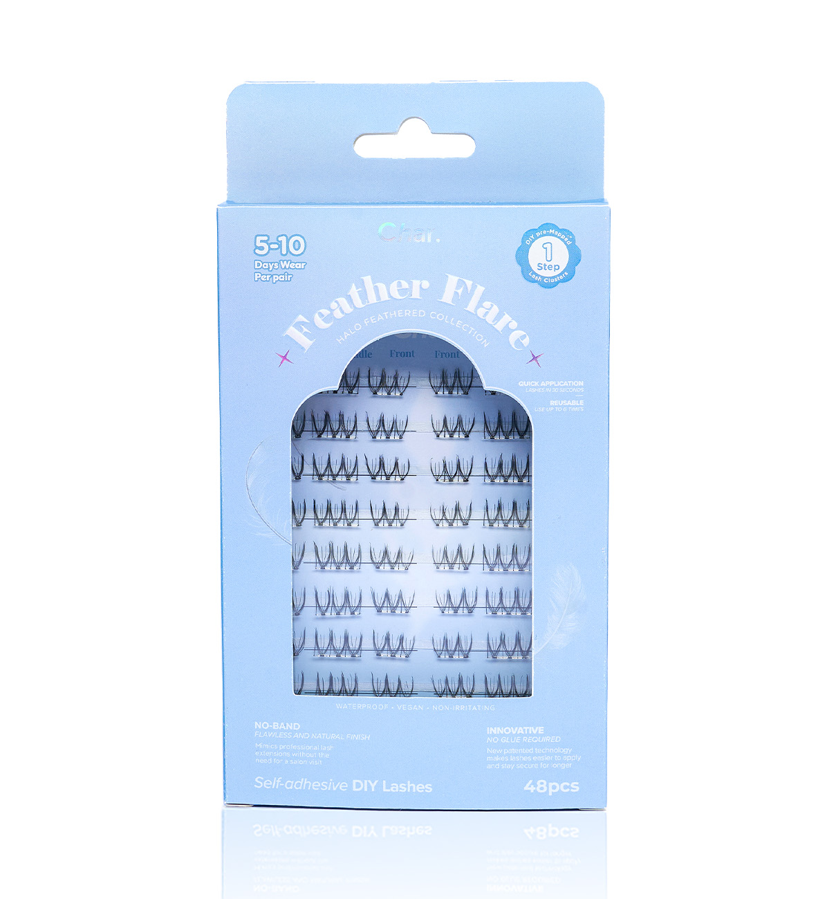 Char. Halo Feathered系列羽霧假眼睫毛（Feather Flare 48PCS）