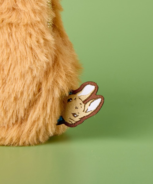 🆕【⭐訂購⭐】🇯🇵日本直送 #PeterRabbit 絨毛耳朵 碎花襯裡 小物袋🌀 [ELBD-0004][260301]