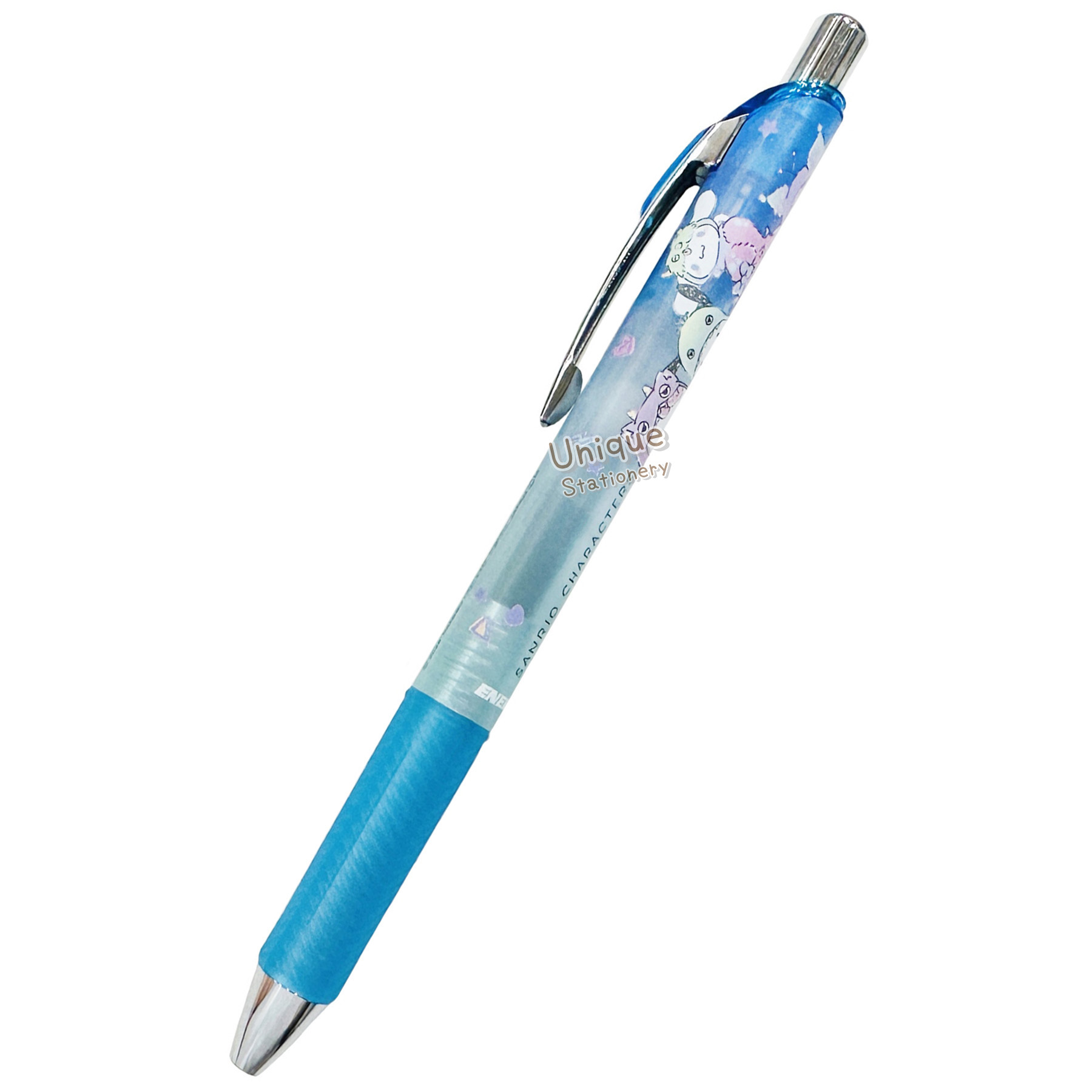 現貨｜Sanrio Characters 恐龍 日本製 Pentel EnerGel 0.5mm 黑色 啫喱筆 (CR140910)