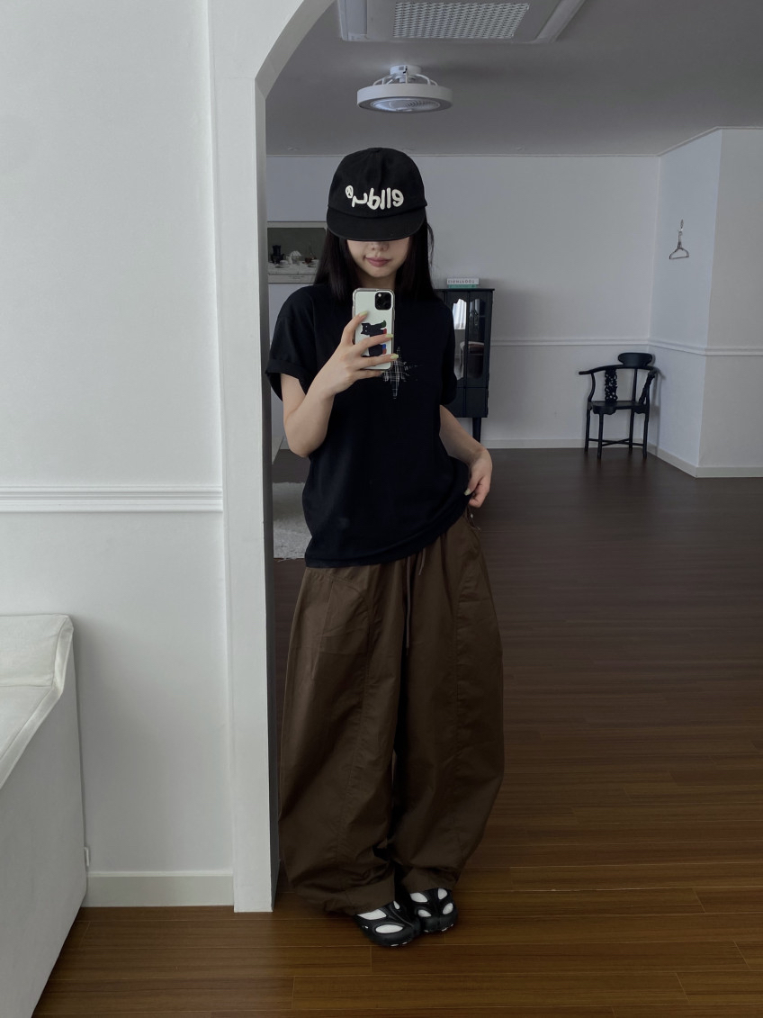 Plaid Star Patchwork Oversized Tee
