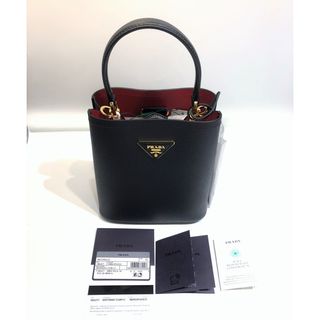 Prada 小號真皮兩用水桶袋Prada Small Saffiano Leather Prada Panier Bag