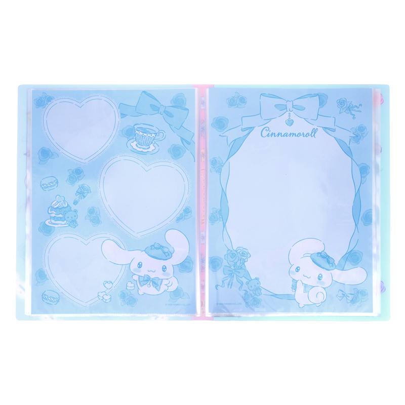 Cinnamoroll A4 PP File Book (40 Pockets) A4 PP面40頁文件夾簿
