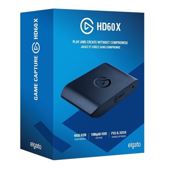 (🔥FLASH SALE🔥) Elgato HD60 X Capture Card For Streaming - PC, Mac, Xbox, PS4/5, OBS (Brand New)