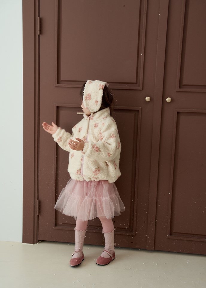 Momoann | Monet Sherpa Zip-Up with Mom