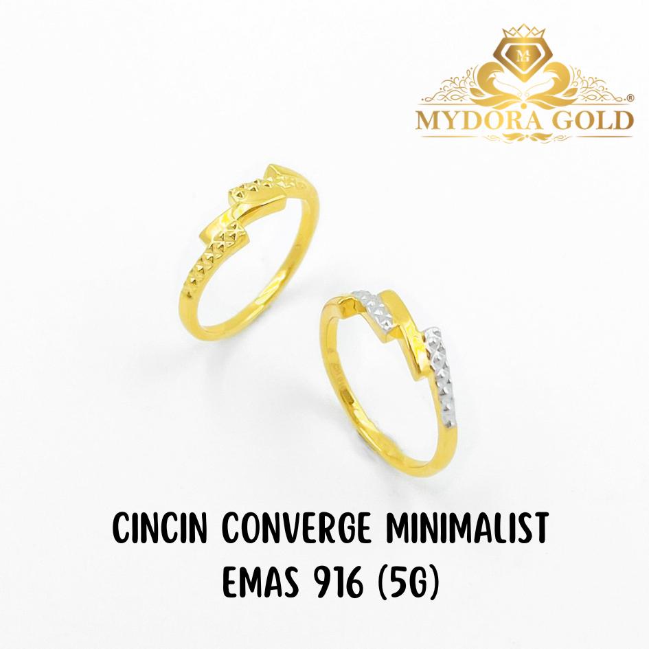 MYDORA Cincin Converge Minimalist (5G) l EMAS 916/22K