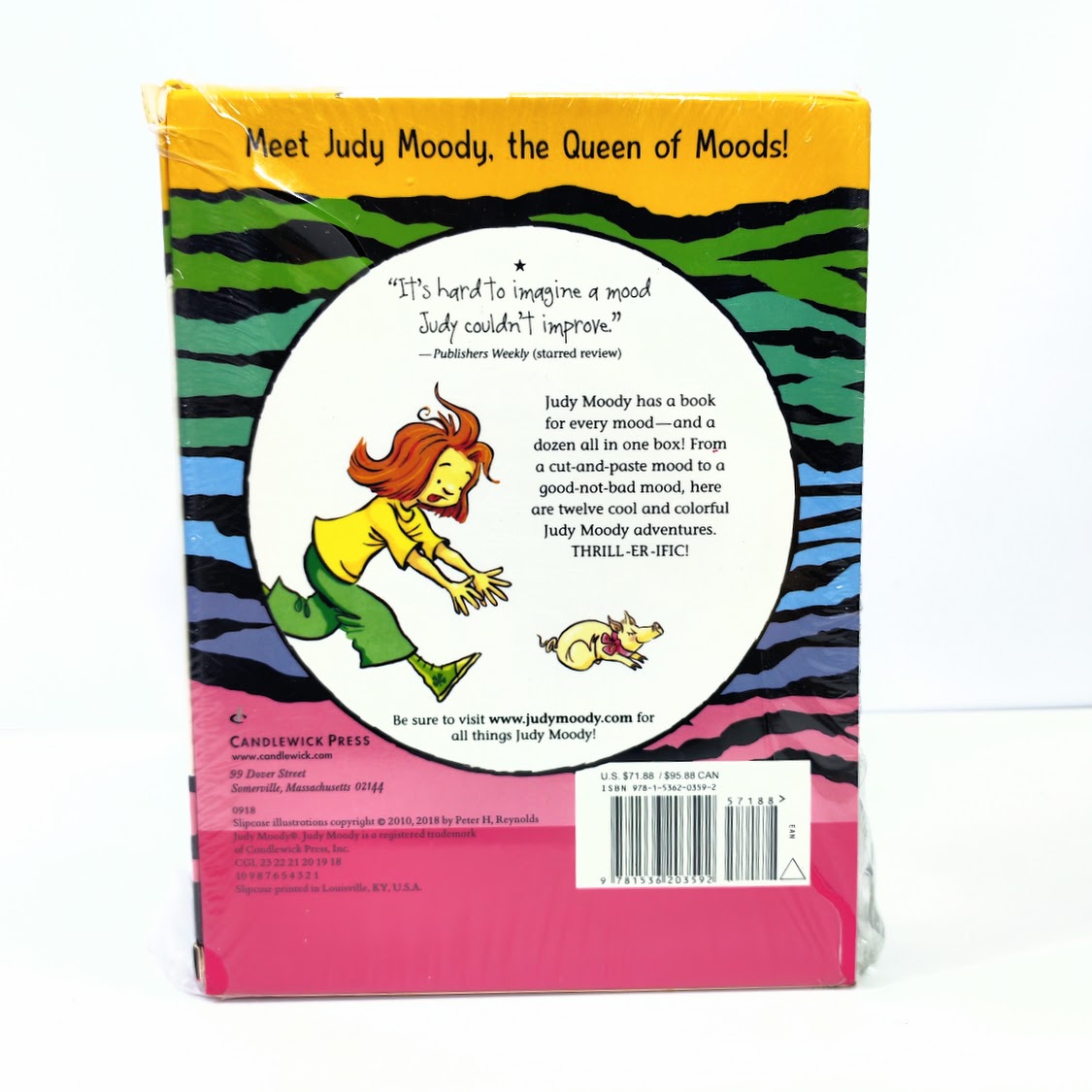 The Judy Moody Most Mood-tastic Collection Ever 12 books  朱迪摩迪12冊 B384B