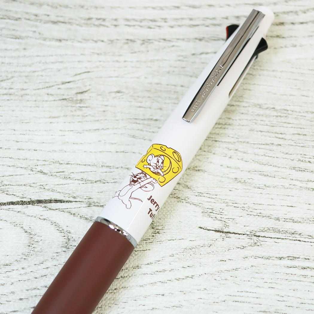 現貨｜Jerry and Tuffy Tom and Jerry 湯姆與謝利 日本製 uni Jetstream 4&1 多功能 5用筆 0.5mm 4色原子筆 + 0.5mm 鉛芯筆 (308054)