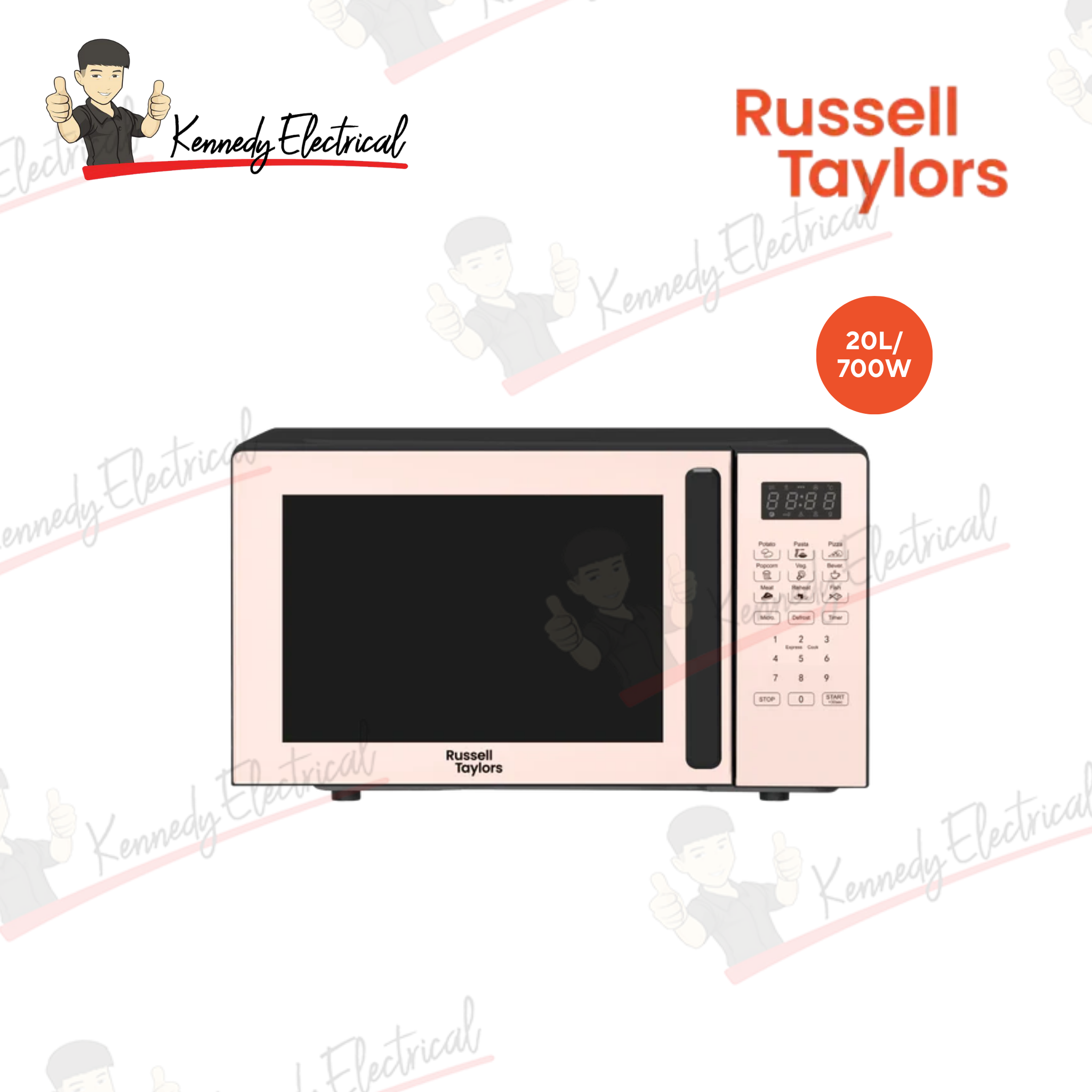 Russell Taylors 20L Digital Microwave Oven (M3)