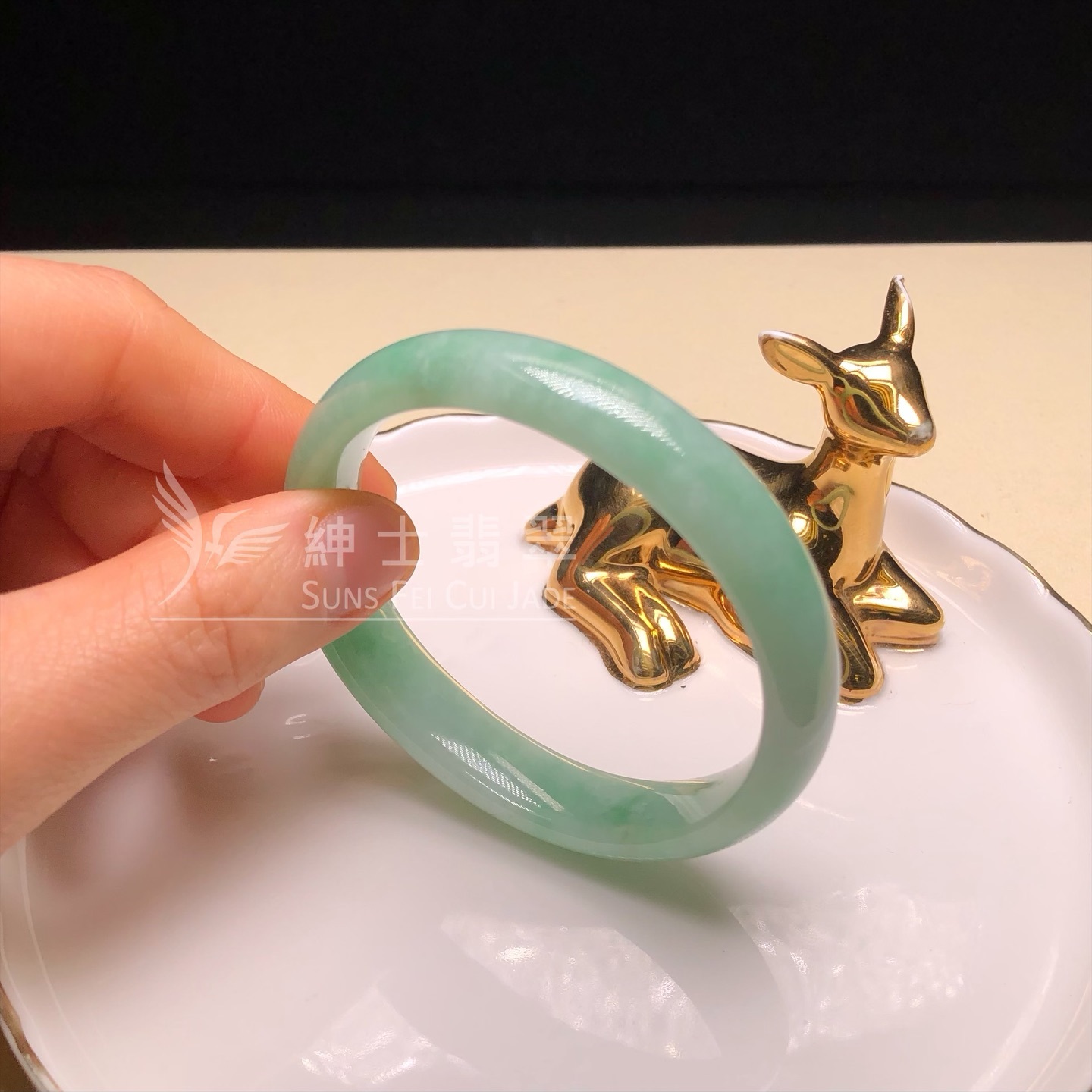 木那滿綠貴妃鐲52.8mm