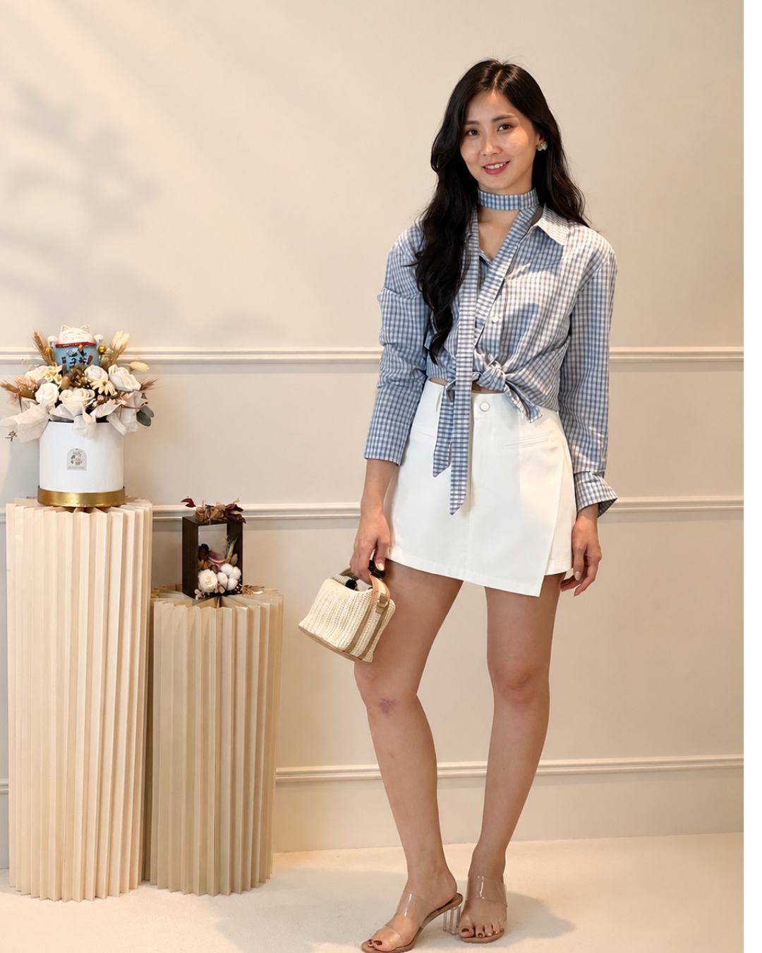 5116 Alanna Makayla 2 Colour Culotte