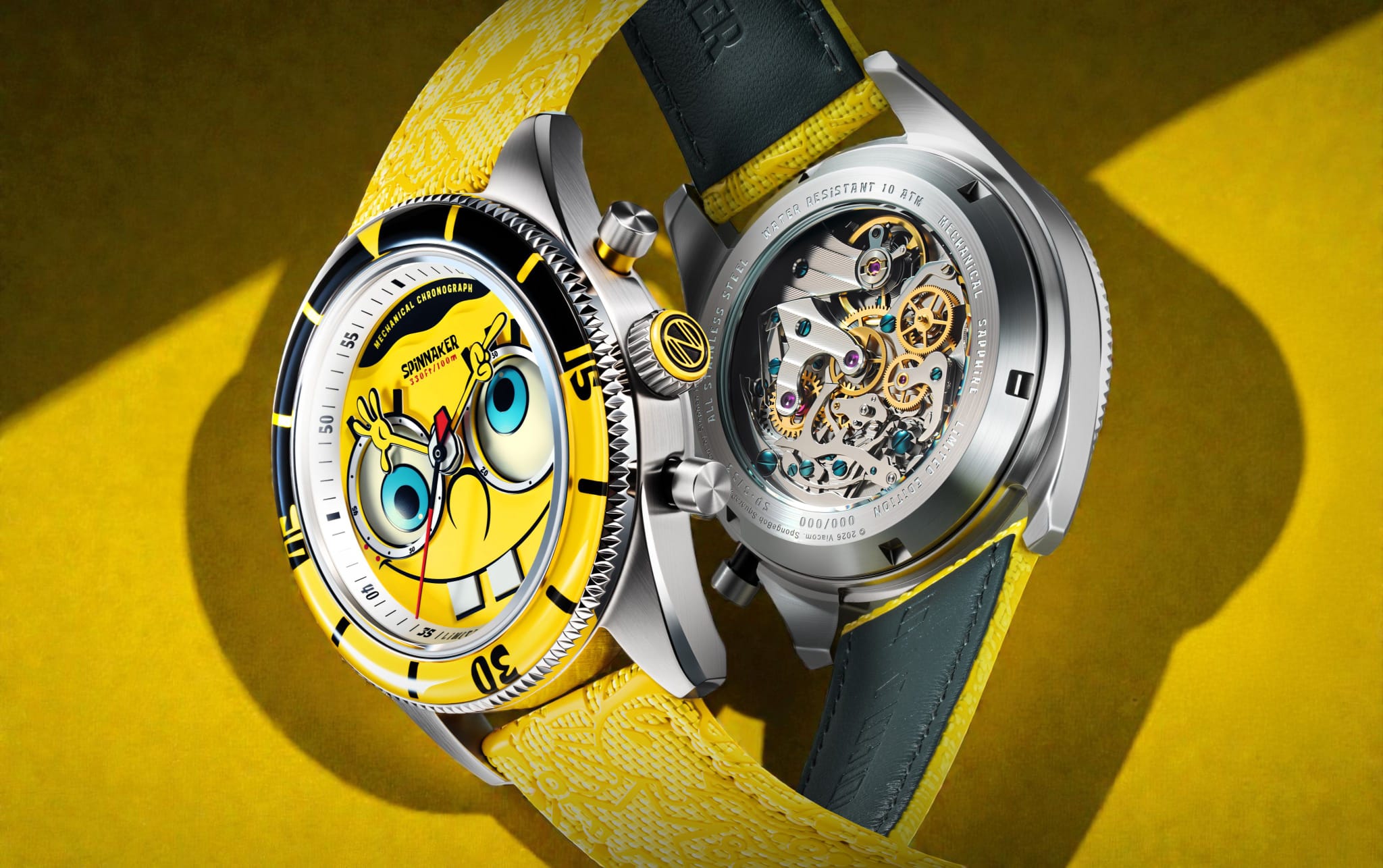  Spinnaker x Spongebob 海綿寶寶 Limited Edition SP-5153-01 Yellow