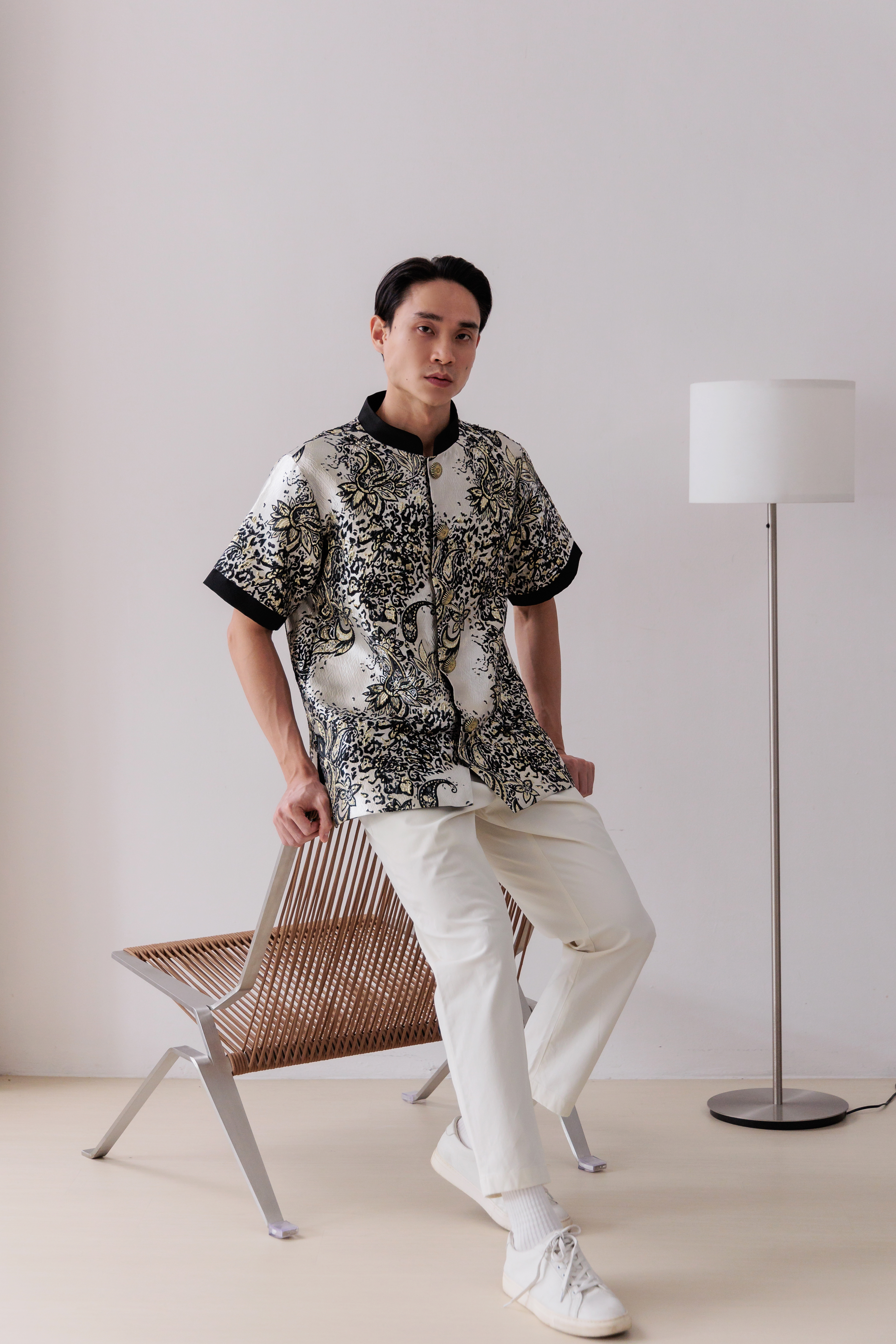 【Pre- Order】Gilded Majesty Elegance shirt  臻华盛景 IW004