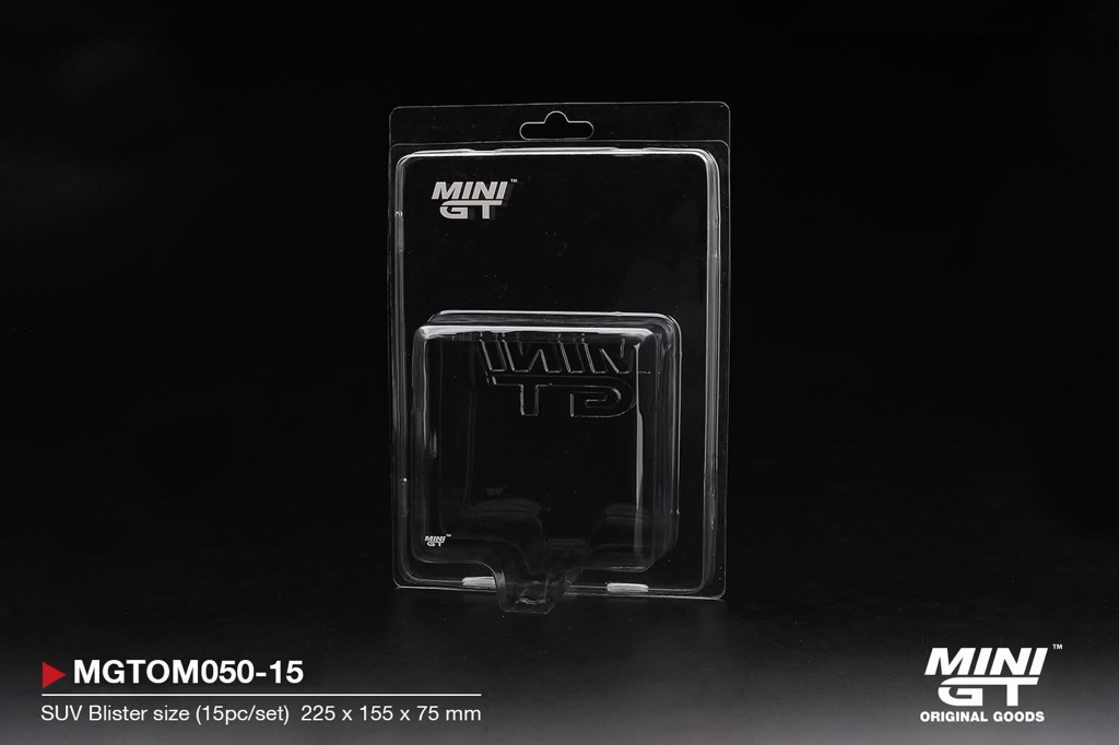 (預訂 Pre Order) MINI GT 吸塑包裝保護盒 Blister Protector Type B: 22.5 x 15.5 x 7.5cm SUV Blister size