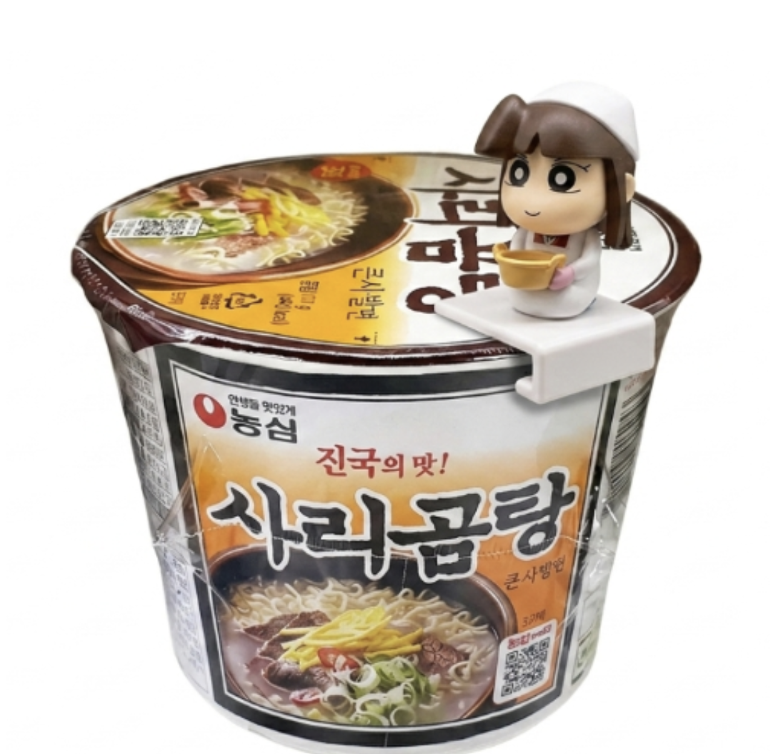 韓國 蠟筆小新 壓杯麵 造型公仔 盲盒｜Ramen Stopper