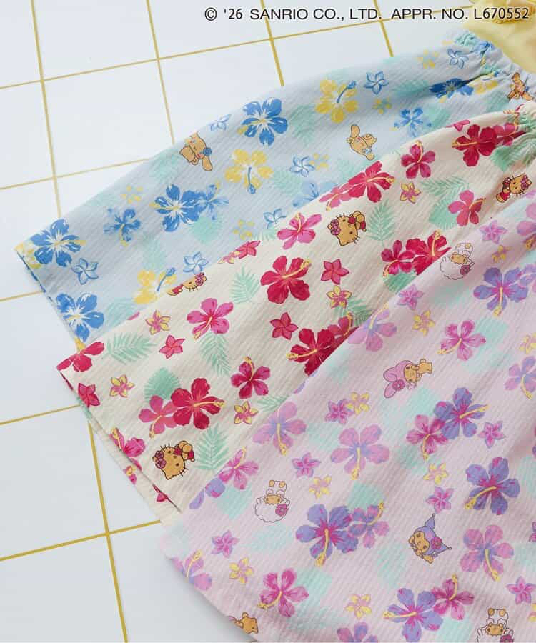 🇯🇵預訂 日本直送🇯🇵Apres les cours x Sanrio系列三色烘烤人物印花花卉滿拼接荷葉邊連身裙