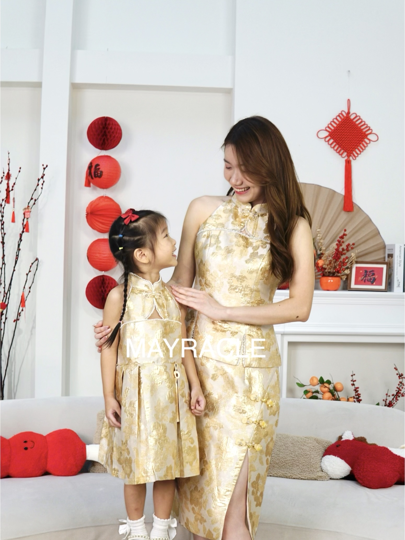 [PRE-ORDER] CNY 2027 Wang (旺) Girl Cheongsam