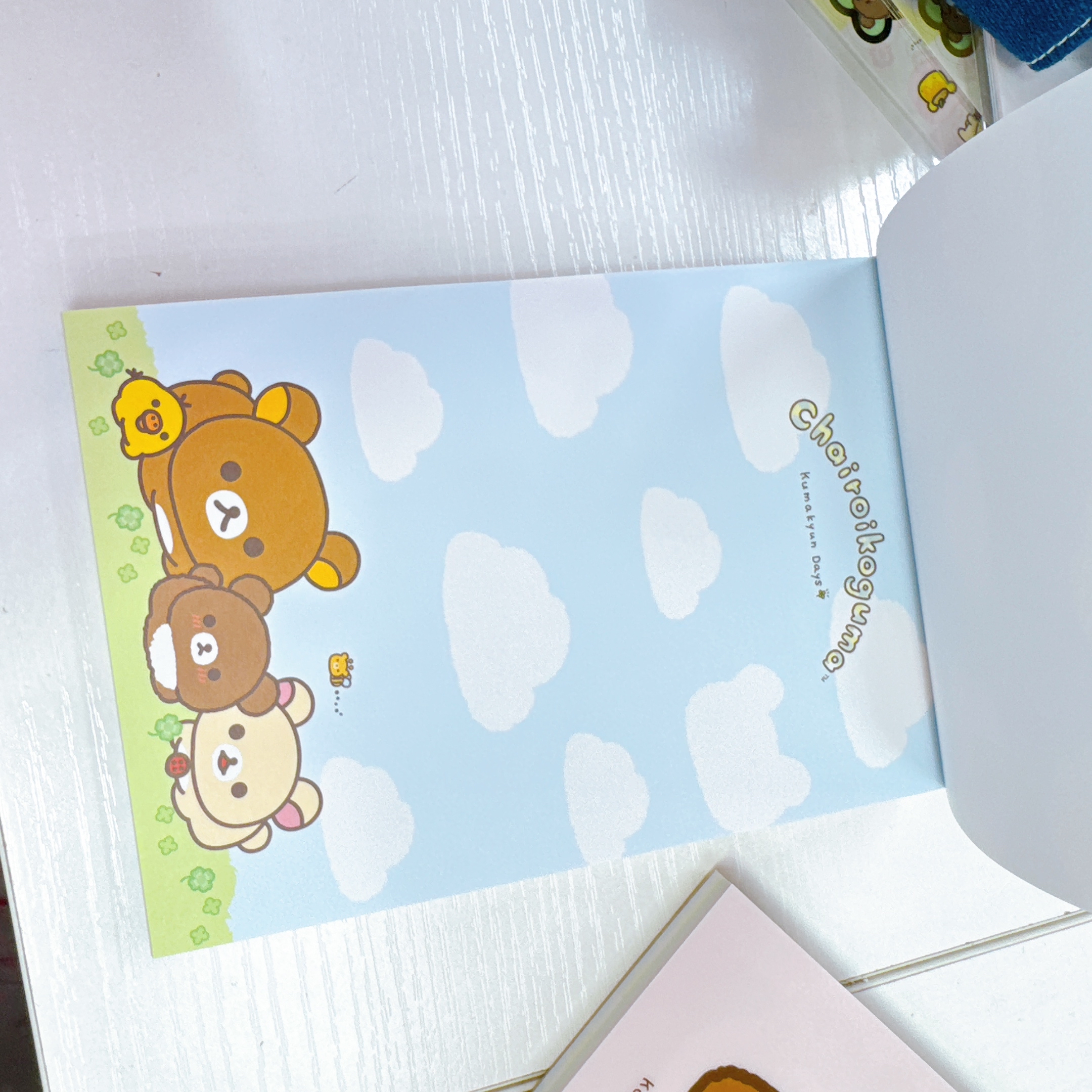 日本直送鬆弛熊幸運四葉草系列文具產品