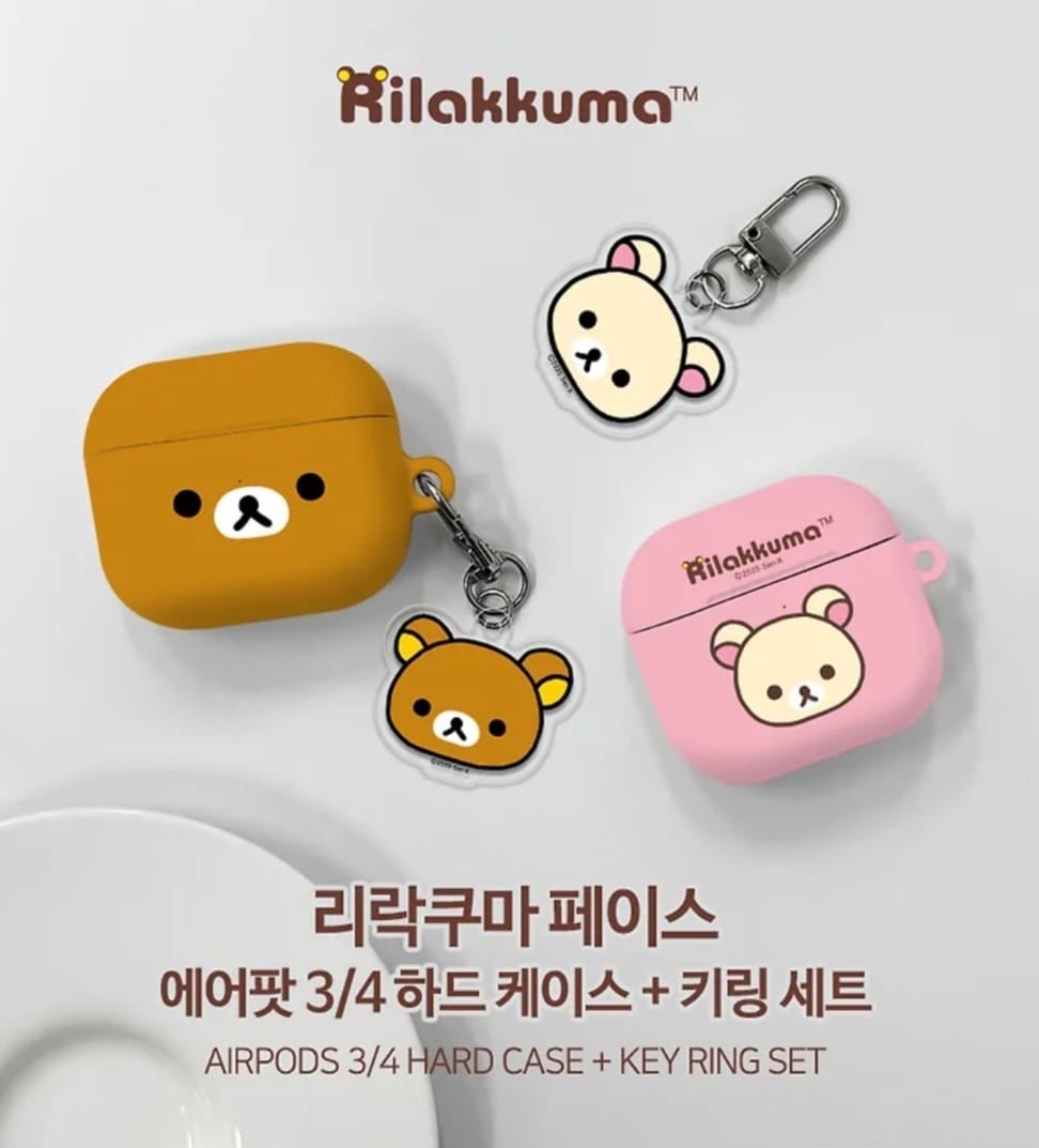 《預訂貨品》韓國限定AirPods case連掛飾 （A- C）