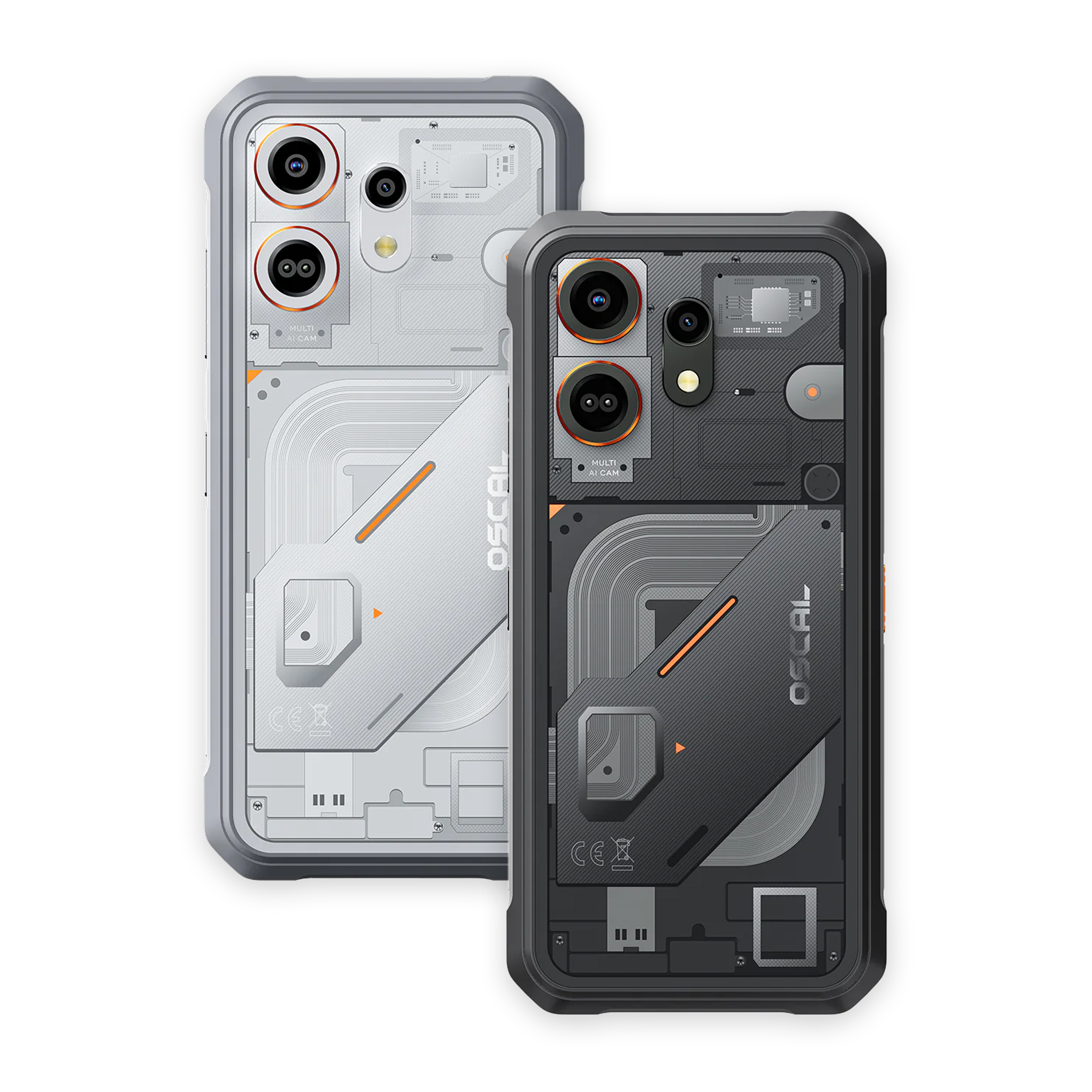 Oscal Marine 3 | 8GB/128GB/256GB 6.56" 90Hz 5000mAh 夜視 AI工具 三防手機 Rugged Phone