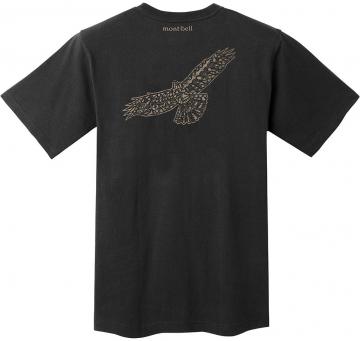 Montbell Pear Skin Cotton T Hawk 2104819