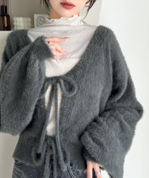 軟糯毛絨雙面短款上衣【JK005】