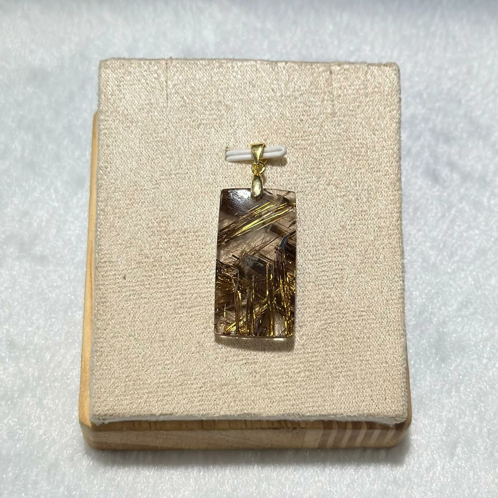 銅鈦晶吊飾 (#01)