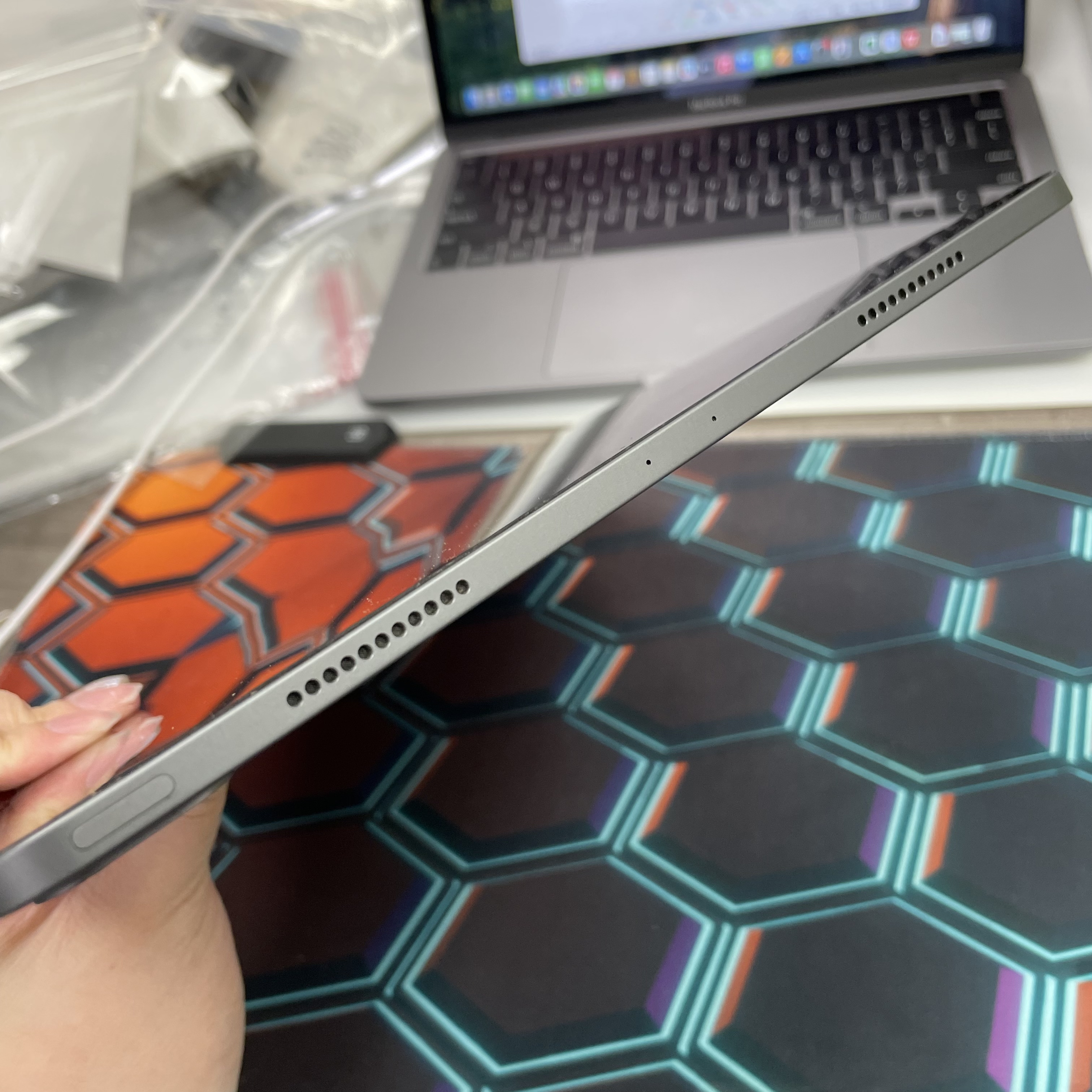 *779582 iPad Pro 5 12.9吋 M1 靚機 128GB 灰色 gray