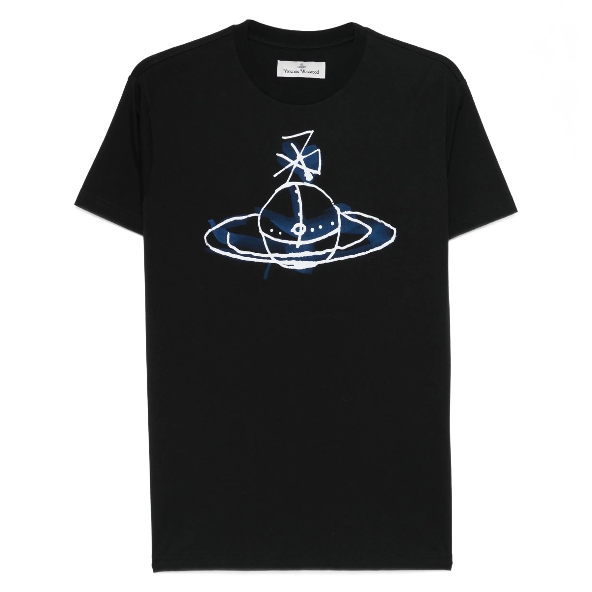Vivienne Westwood 塗鴉土星Logo Tee