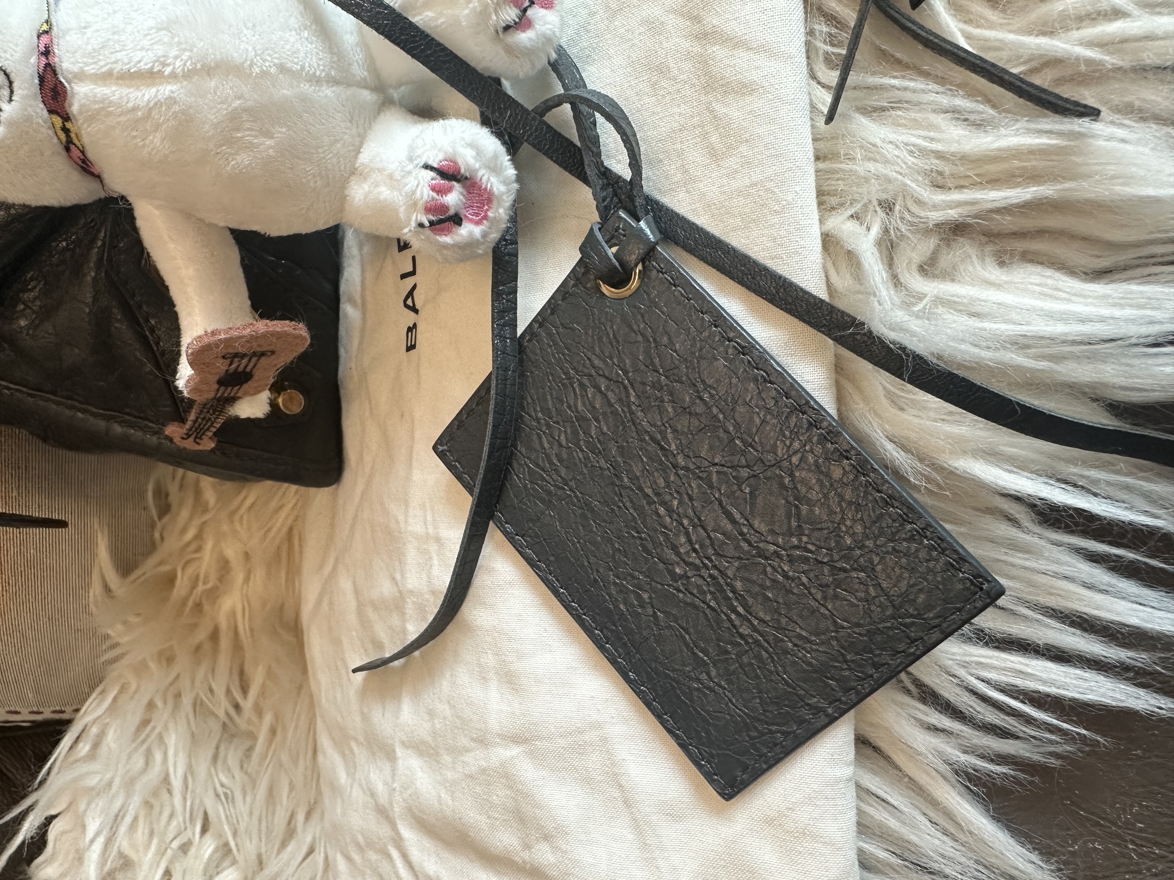 balenciaga dark grey city ghw 