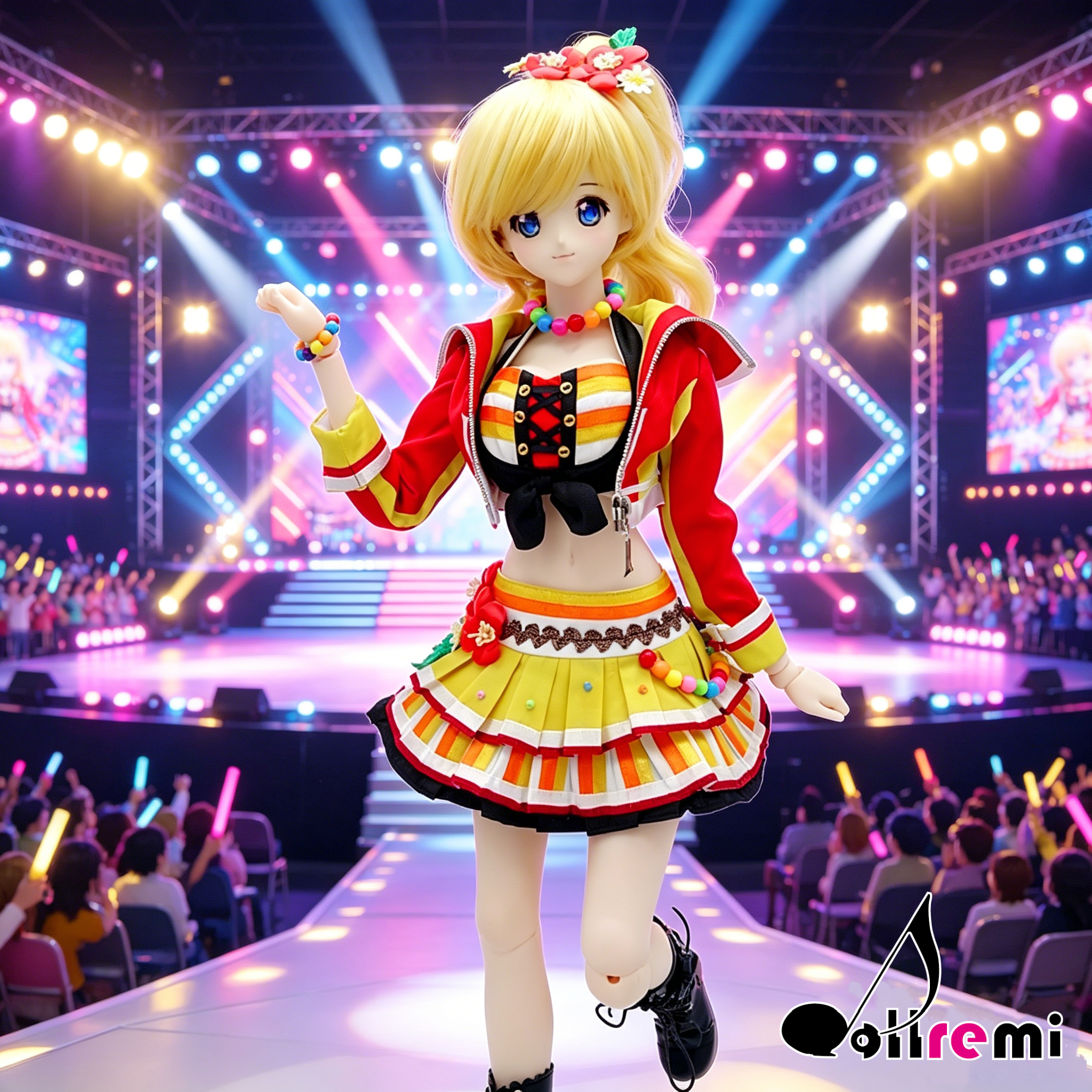 【dollremi】(DD0116) Cos 偶像大師灰姑娘女孩 THE IDOLM@STER CINDERELLA GIRLS 大槻唯 Ohtsuki Yui