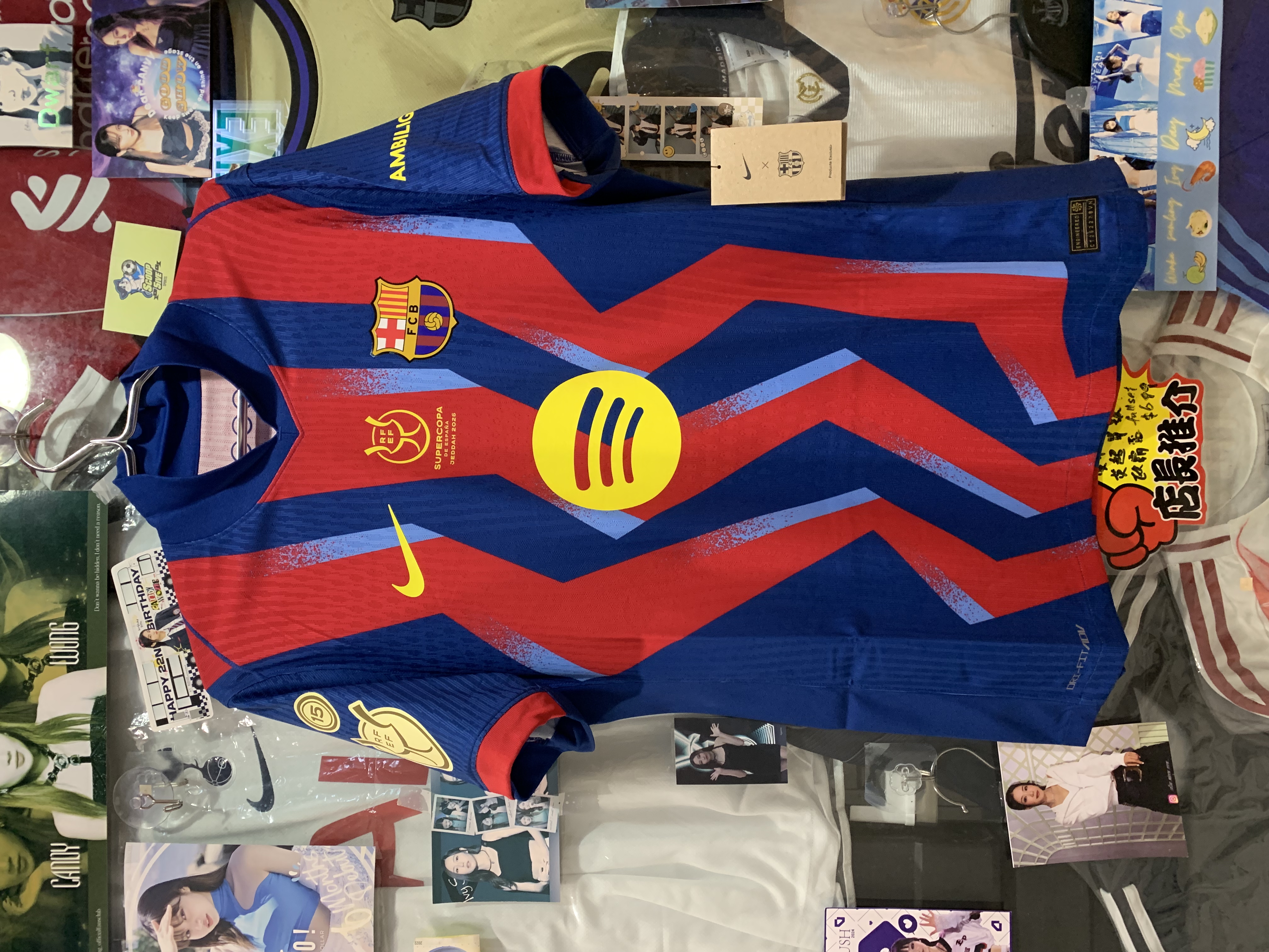 2025-26 巴塞隆拿 三客 球員版 短袖