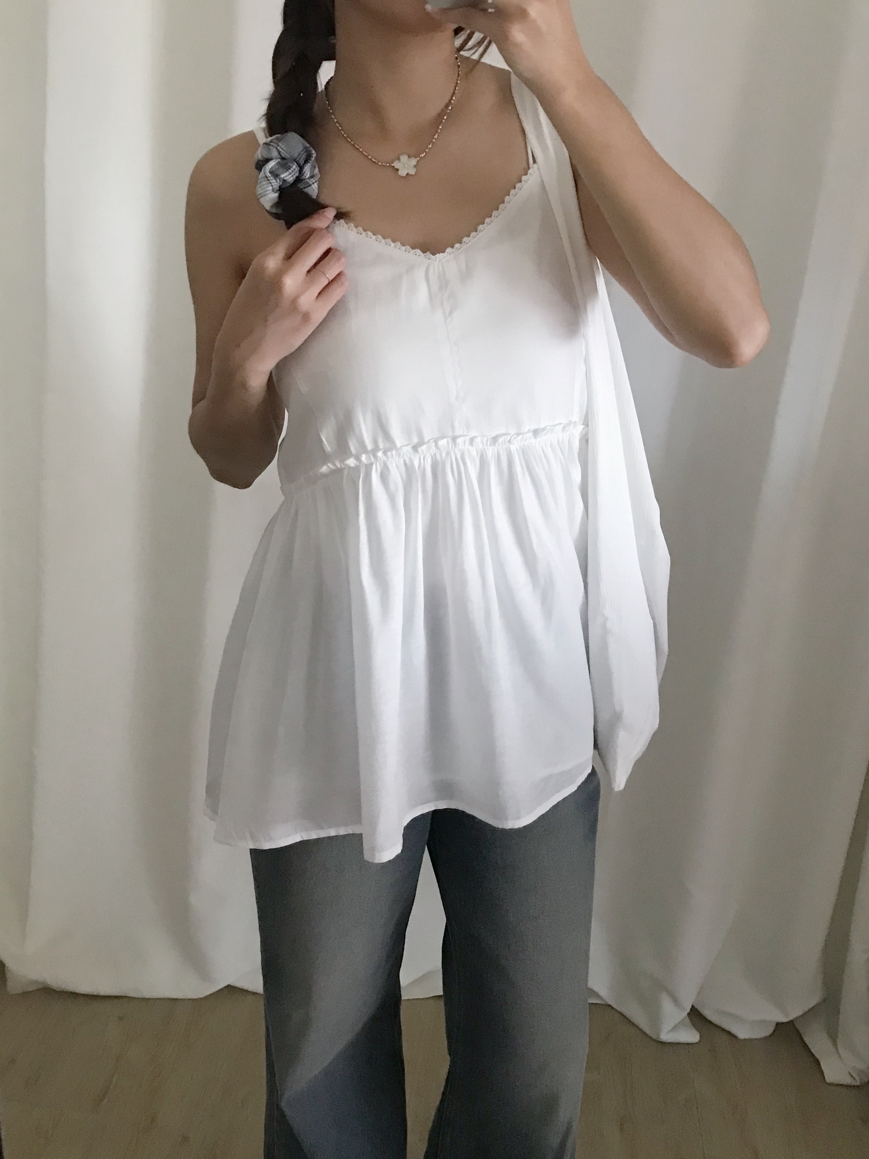 春日Lace邊吊帶背心