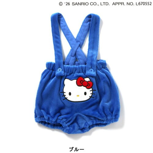 🆕【⭐訂購⭐】🌀 🇯🇵 日本直送🇯🇵 #Sanrio 可愛刺繡圖案 絨毛 背帶燈籠褲［4款選］🌀 [ELIA-0015]