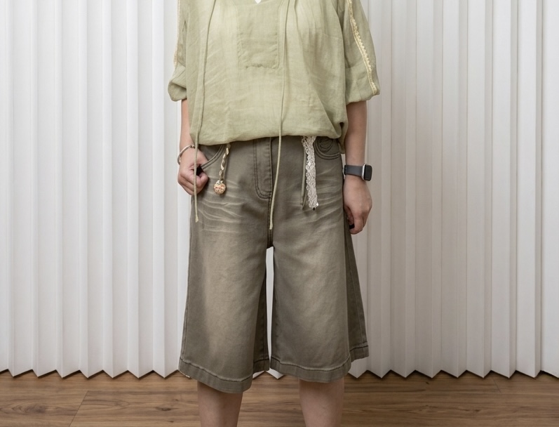 洗水牛仔短褲 M664 844159329