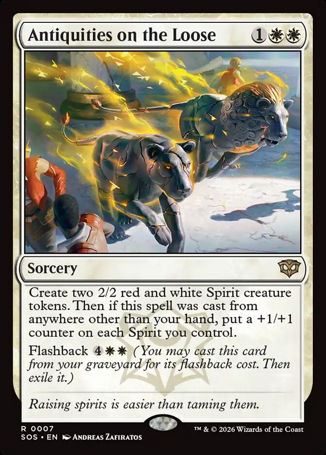 [EN] [Foil] Antiquities on the Loose [SOS-007] R