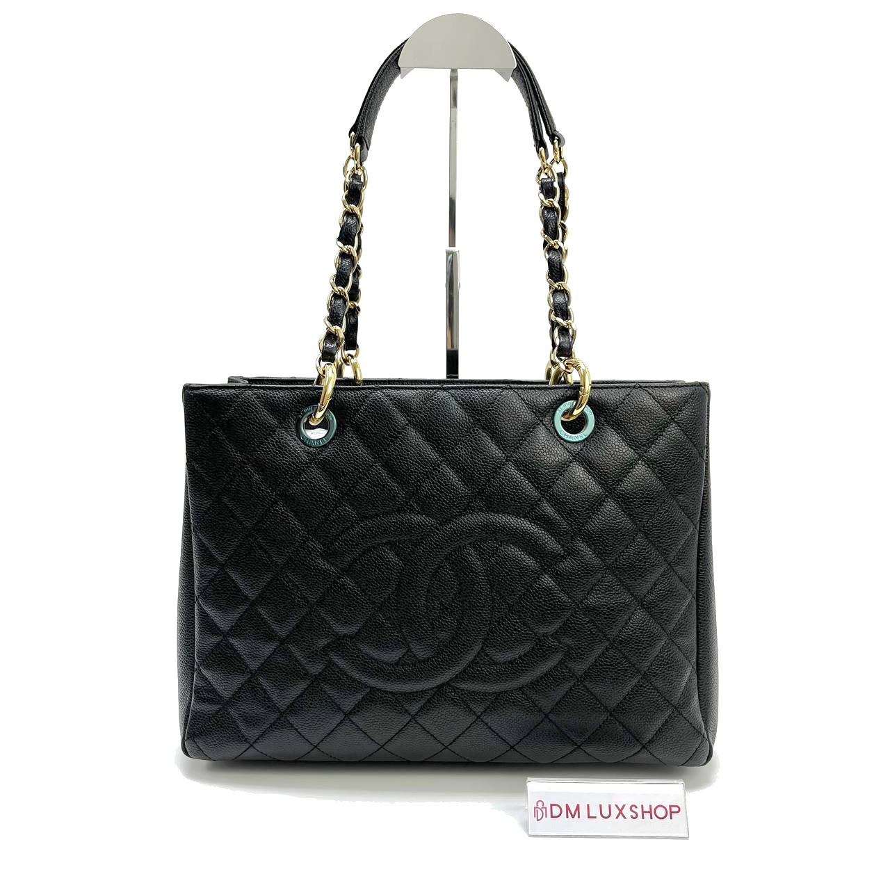 Chanel Black Caviar GST GHW (Serial 17)